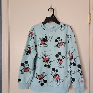 Disney 100 Light Blue Crewneck Sweatshirt